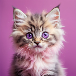 fluffy kitten
